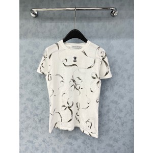 디올 2컬러 여자 반팔