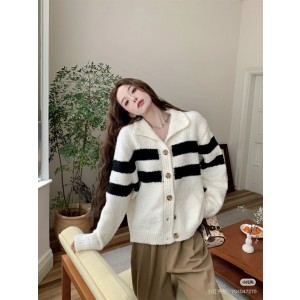 디올 2컬러 여자 가디건