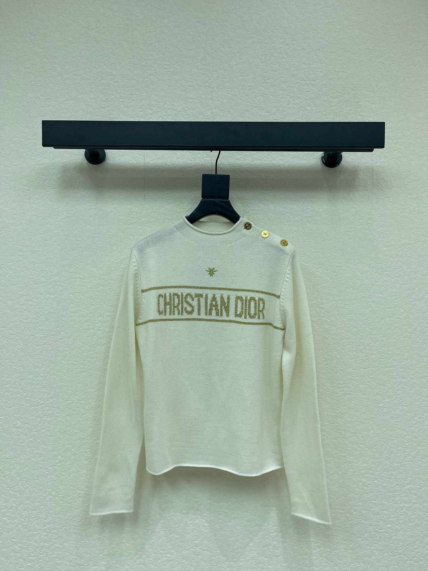 디올 2컬러 여자 니트