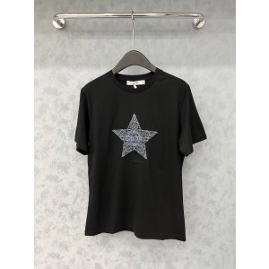 디올 2컬러 여자 반팔