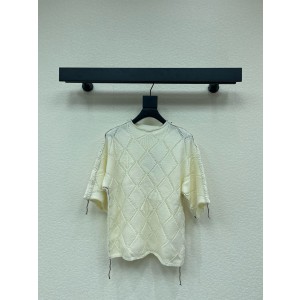 디올 2컬러 여자 반팔