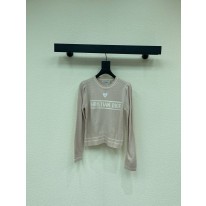 디올 2컬러 여자 니트