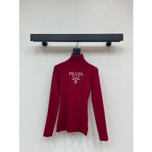 프라다 2컬러 여자 니트