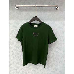 미우미우 3컬러 여자 반팔