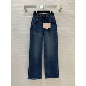 미우미우 여자 청바지