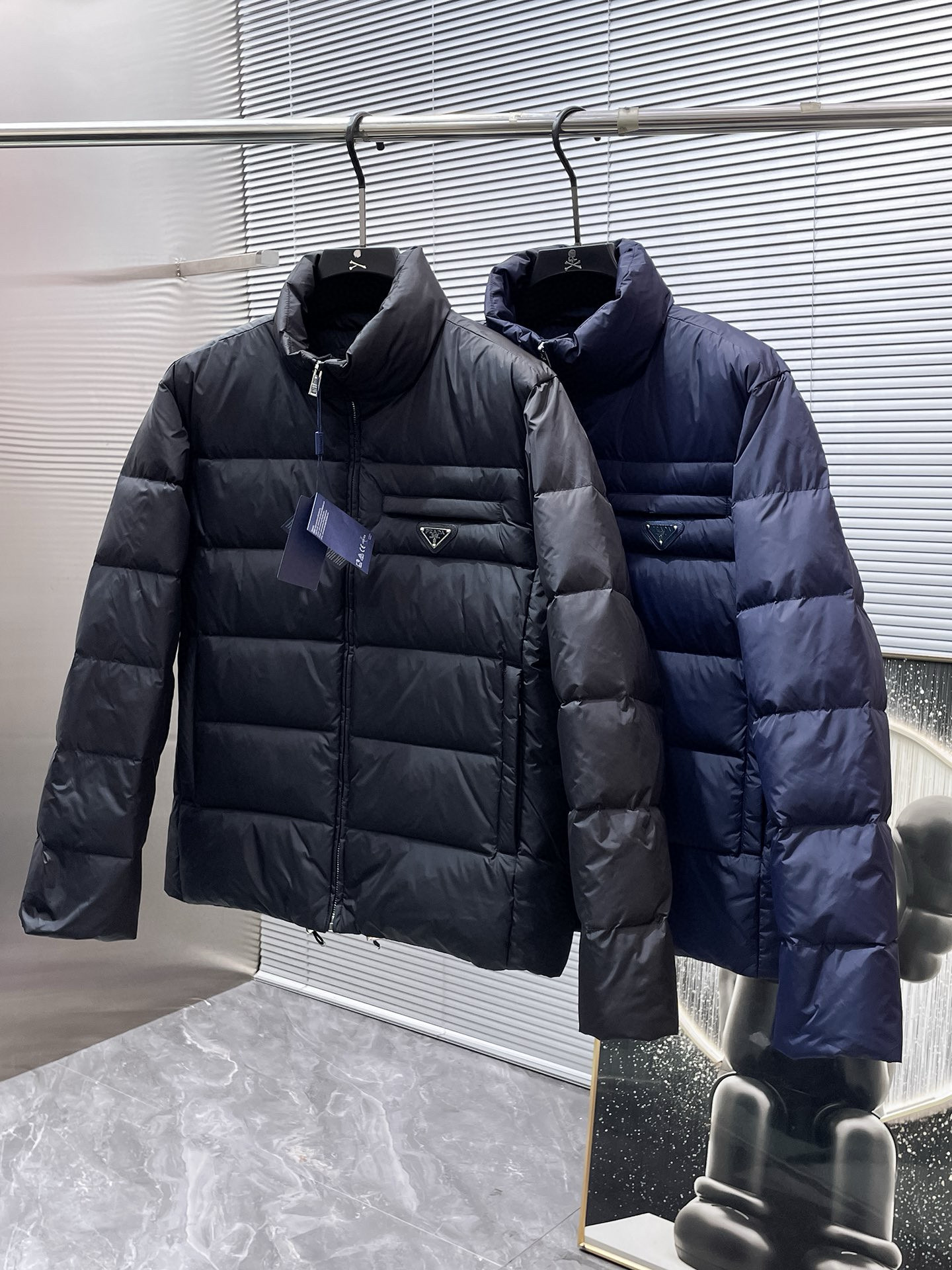 프라다 2컬러 남자 패딩