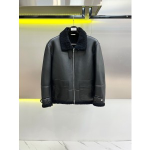 에르메스 양가죽 자켓