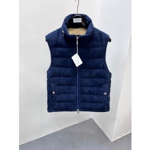 톰브라운 염소가죽 조끼