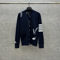 톰브라운 양모 남녀공용 가디건