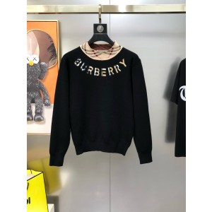 버버리 2컬러 남자 양모 니트