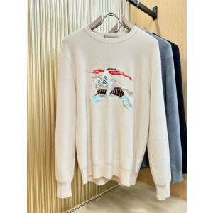 버버리 남자 양모 니트