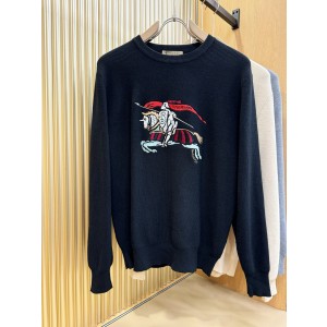 버버리 남자 양모 니트