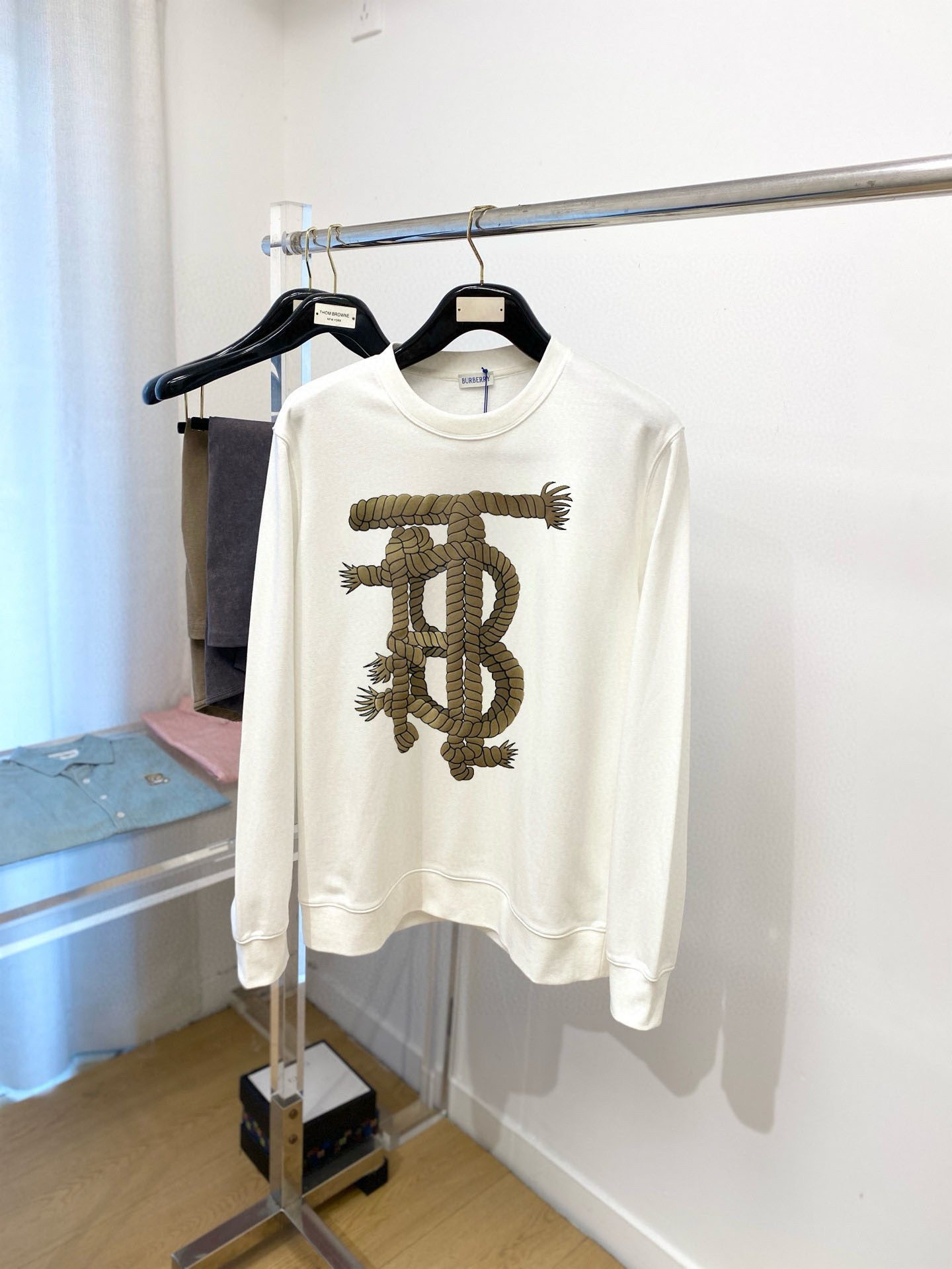 버버리 남자 맨투맨 후드티