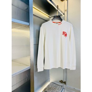 에르메스 2컬러 남자 맨투맨 후드티