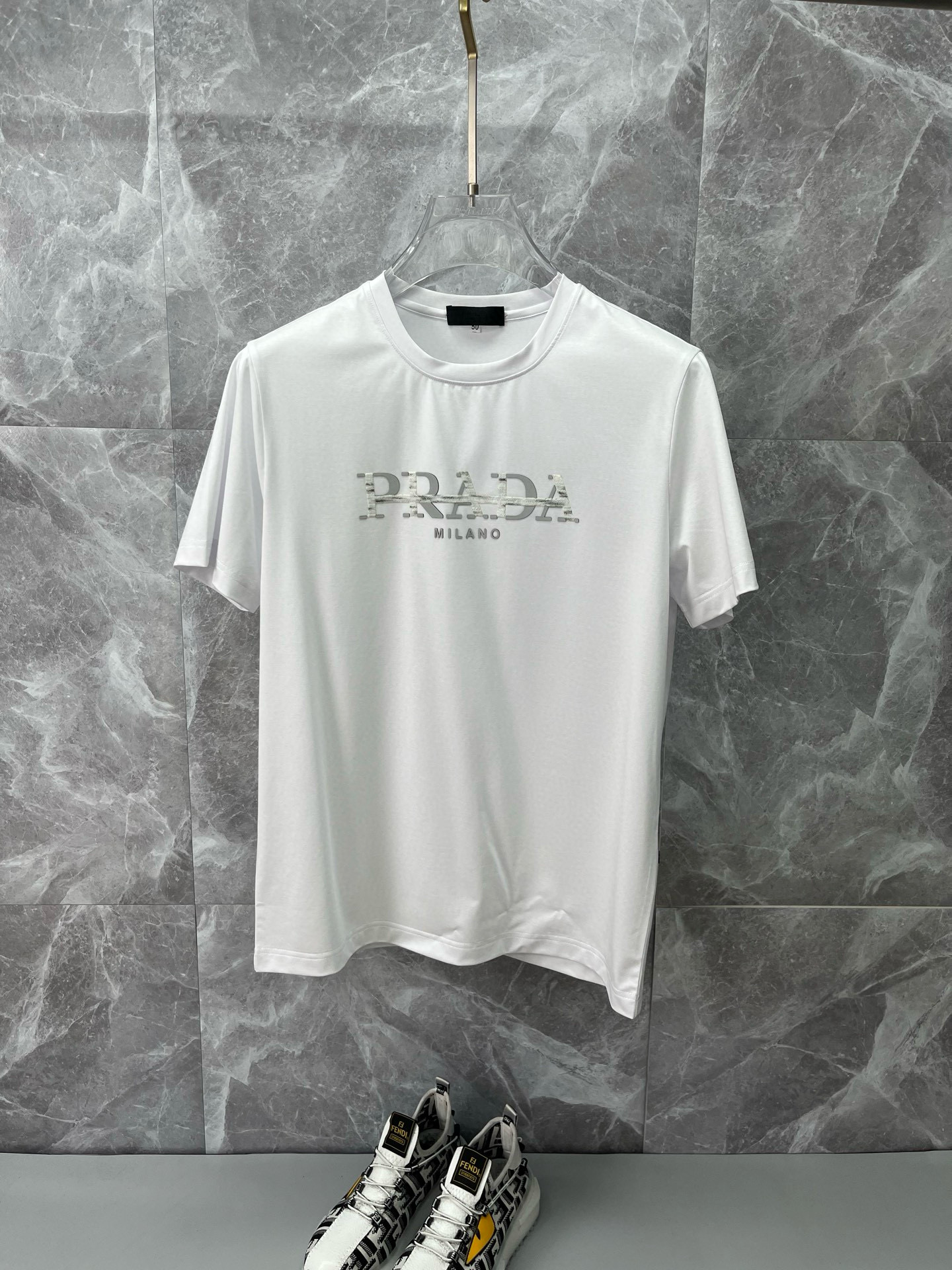 프라다 2컬러 남자 반팔티