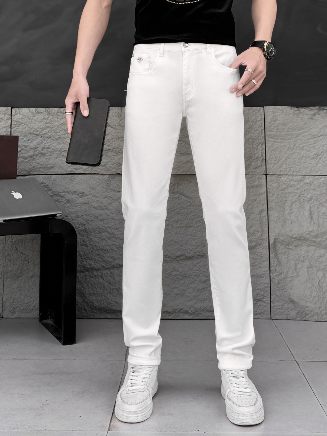 프라다 남자 청바지