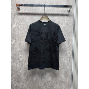 버버리 남자 반팔티