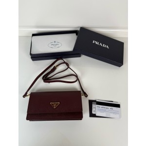 프라다 1MF059 여자 장지갑