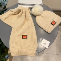 에르메스 겨울 모자 세트