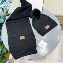 에르메스 겨울 모자 세트
