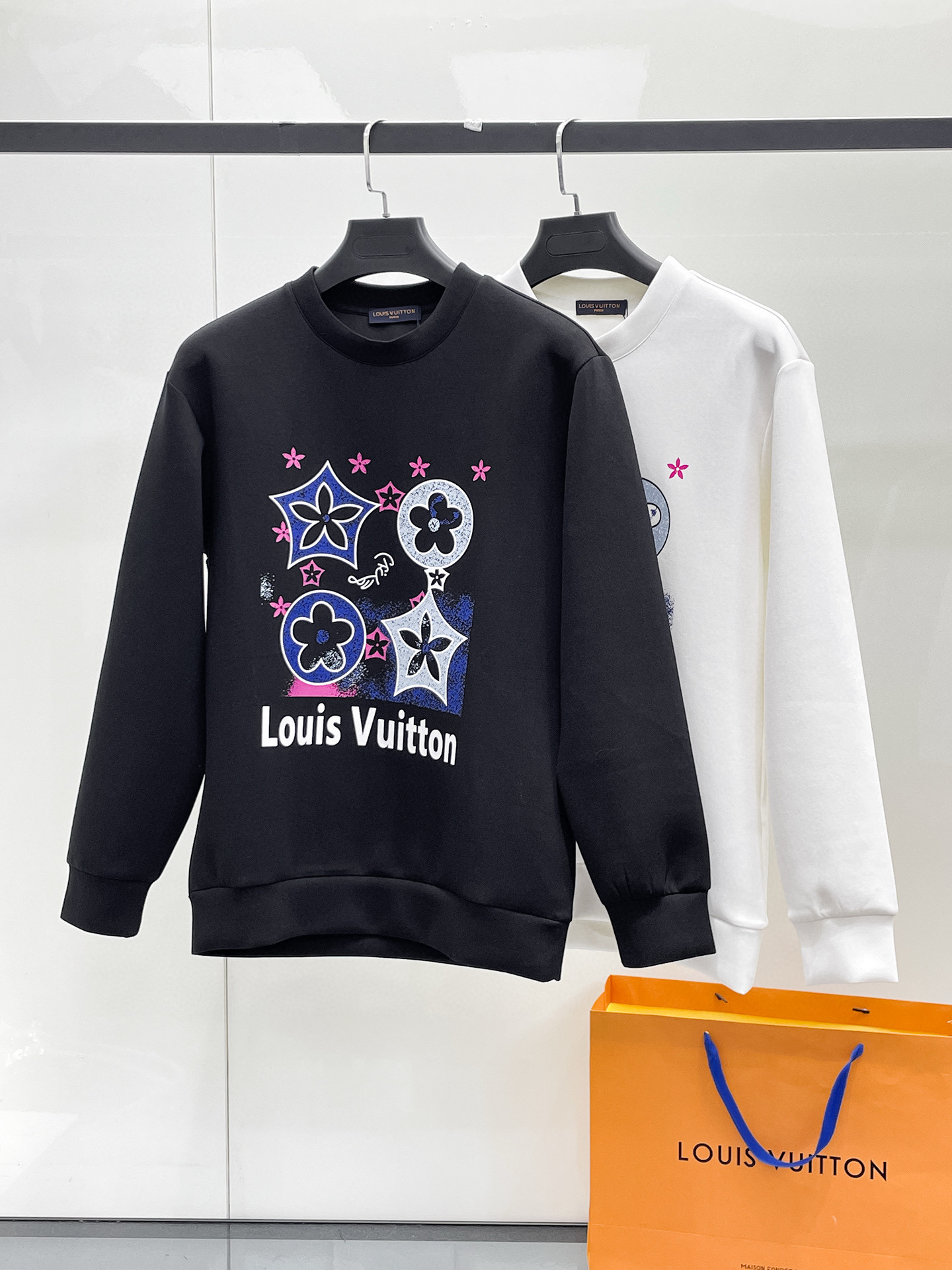 루이비통 2컬러 남자 맨투맨 후드티