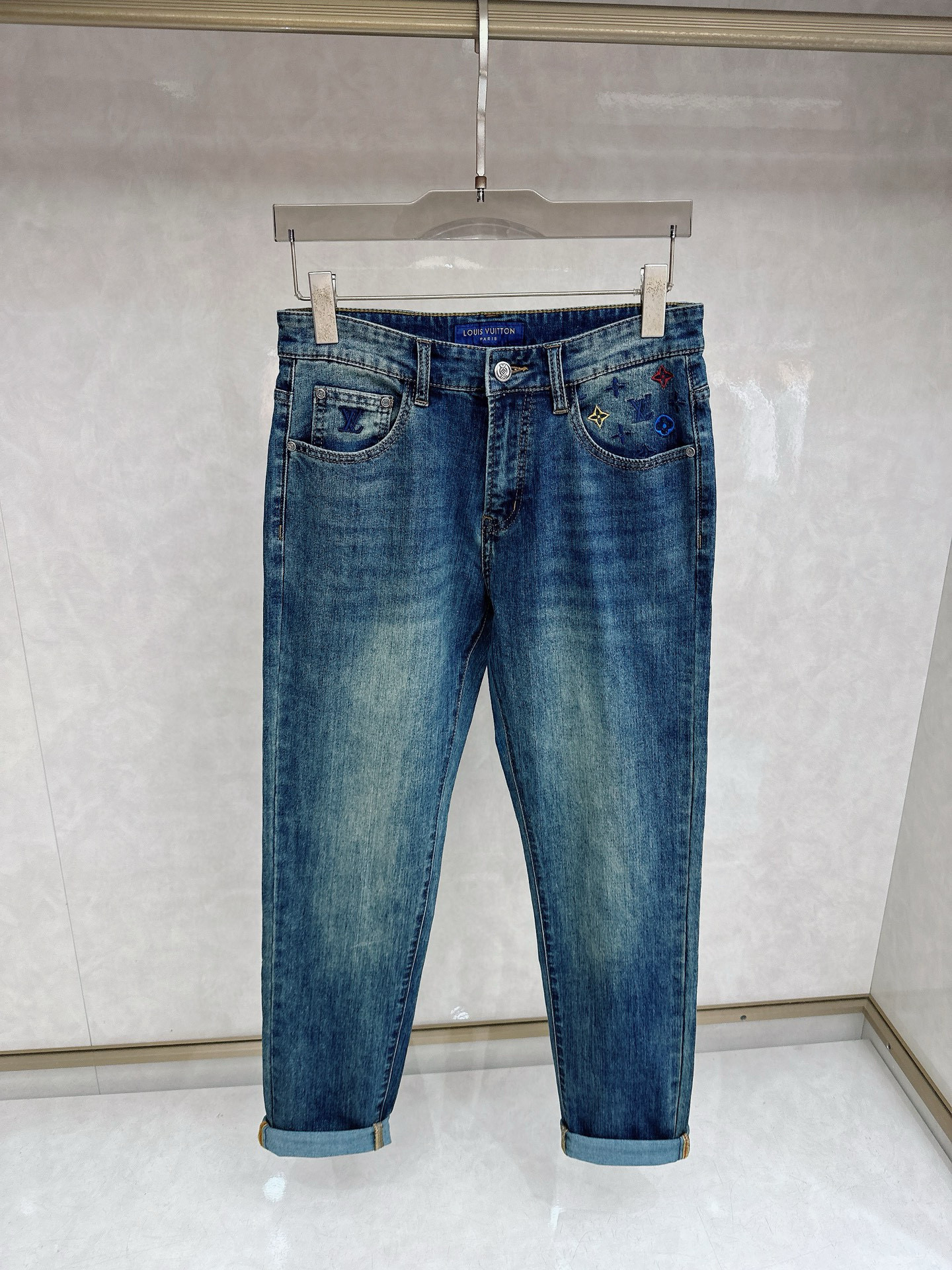 루이비통 남자 청바지