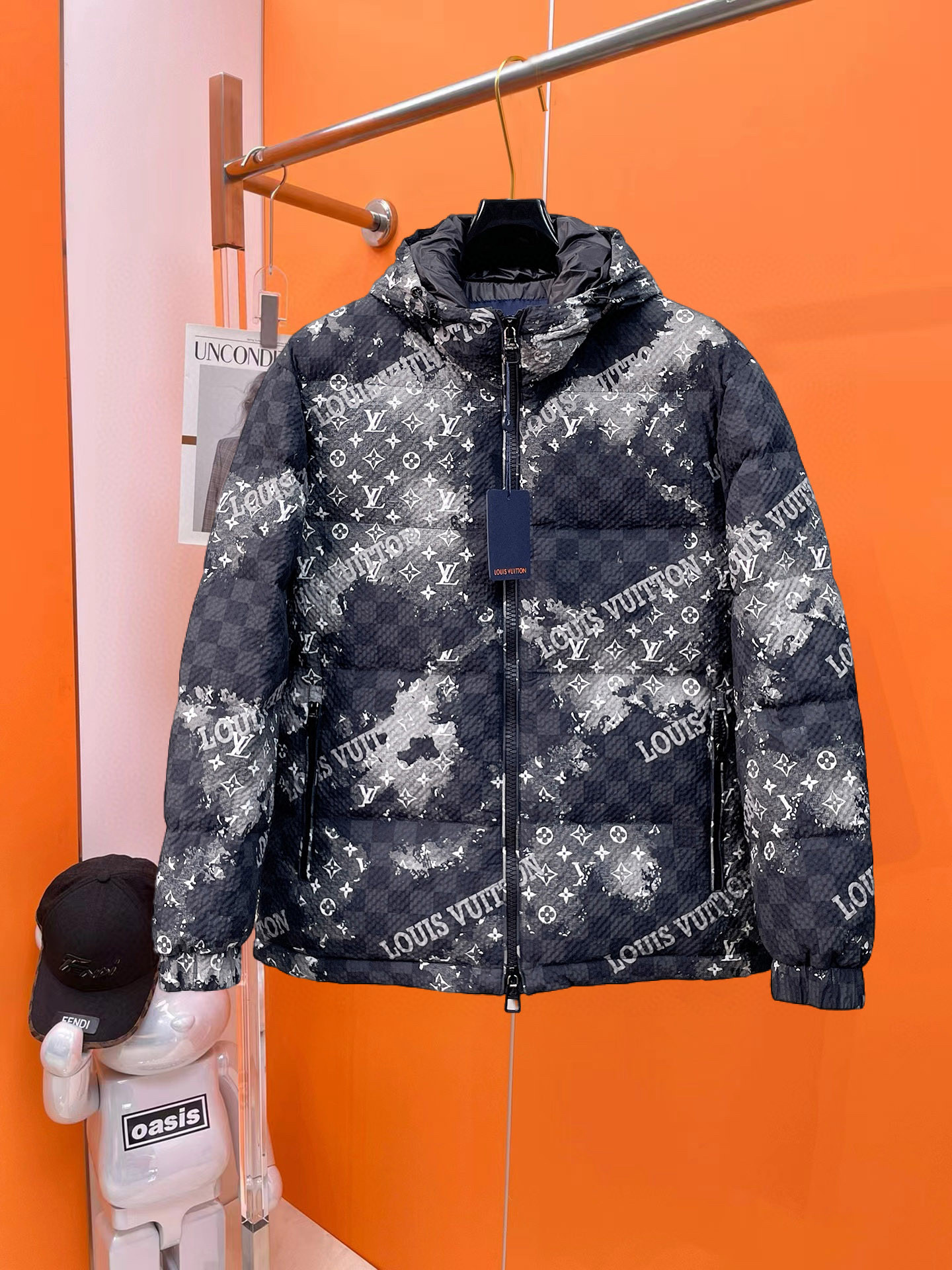 루이비통 남자 패딩