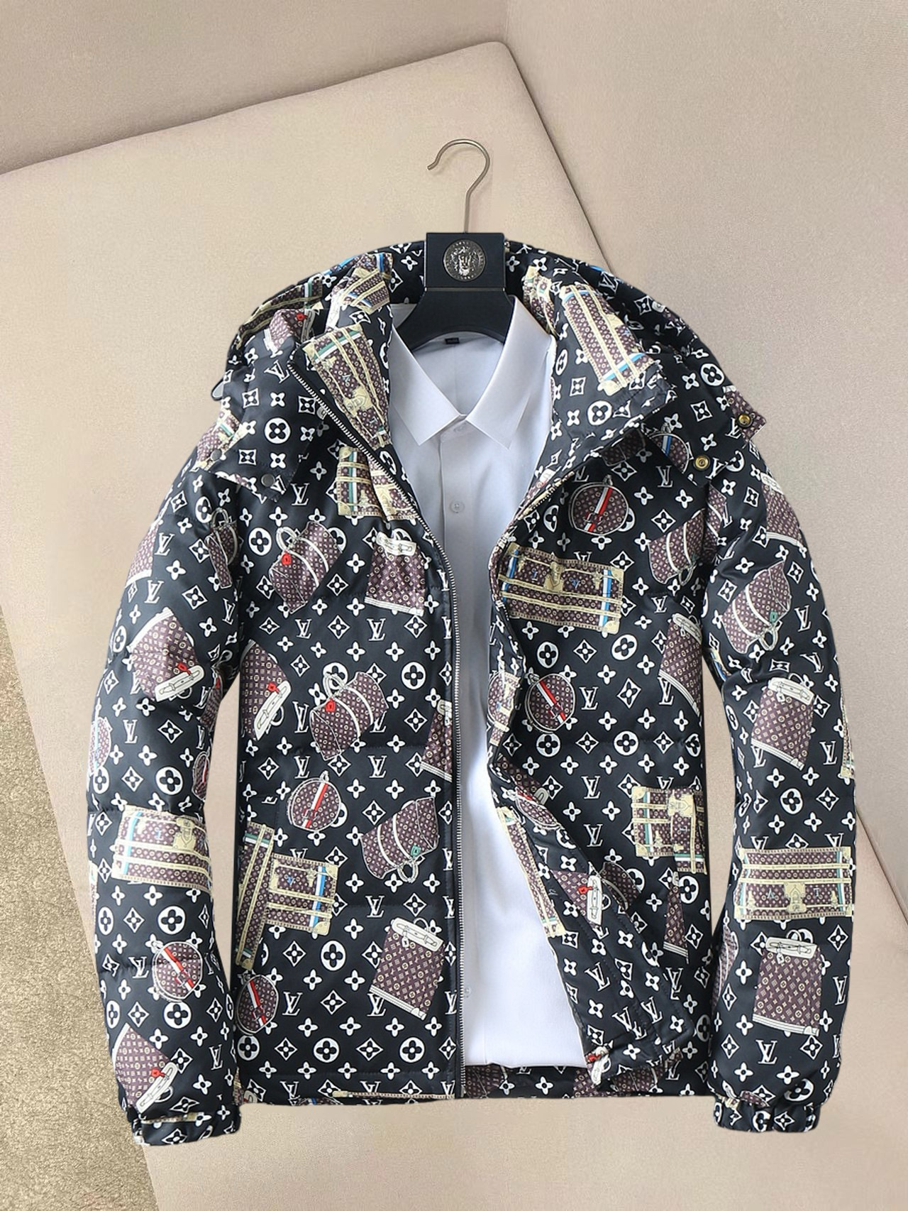 루이비통 남자 패딩