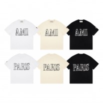 아미 아미리 3컬러 남녀공용 반팔티