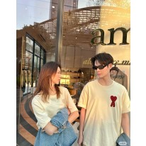 아미 아미리 2컬러 남녀공용 반팔티