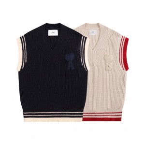 아미 아미리 2컬러 남녀공용 니트