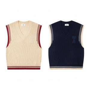 아미 아미리 2컬러 남녀공용 니트