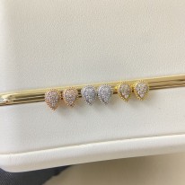 부쉐론 3컬러 귀걸이
