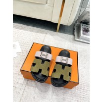 에르메스 남녀공용 슬리퍼